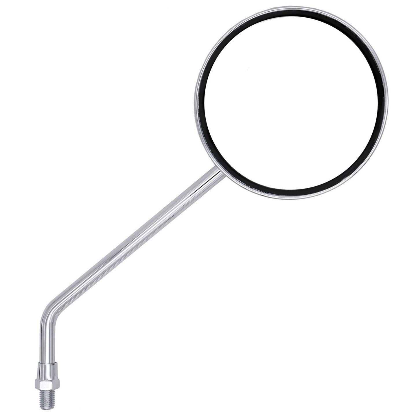 Universal Mirror Set Chrome Round 10mm (Standard Thread) Pair