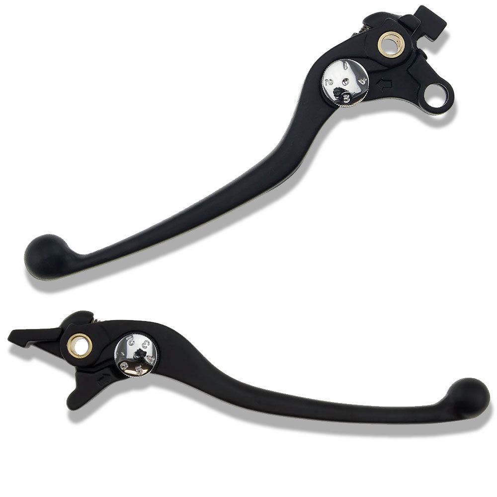Suzuki GSF 1200 Bandit 00-06 Bike It Lever Set Matt Black