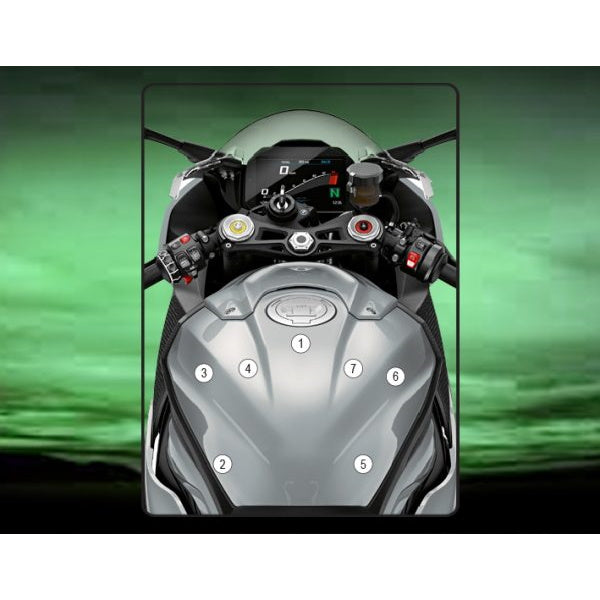 BMW S1000RR 19-22 Eazi-Grip Tank Paint Protection Kit Gloss