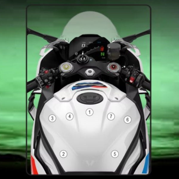 BMW S1000RR 2023 Eazi-Grip TankPaint Protection Kit Matte