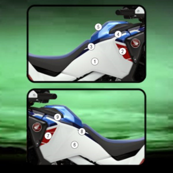 Honda CRF1100L Africa Twin Adventure Sports 20-23 Eazi Grip Tank Paint Protection Gloss