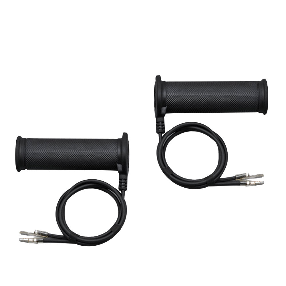 Daytona Heated Grips Black 115mm Long 22mm Bars