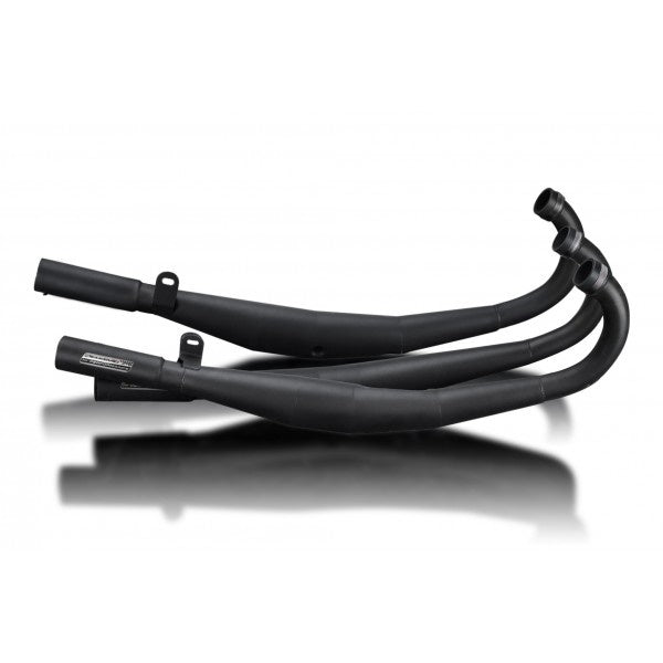 Suzuki GT750 72-73 Delkevic Black Exhaust