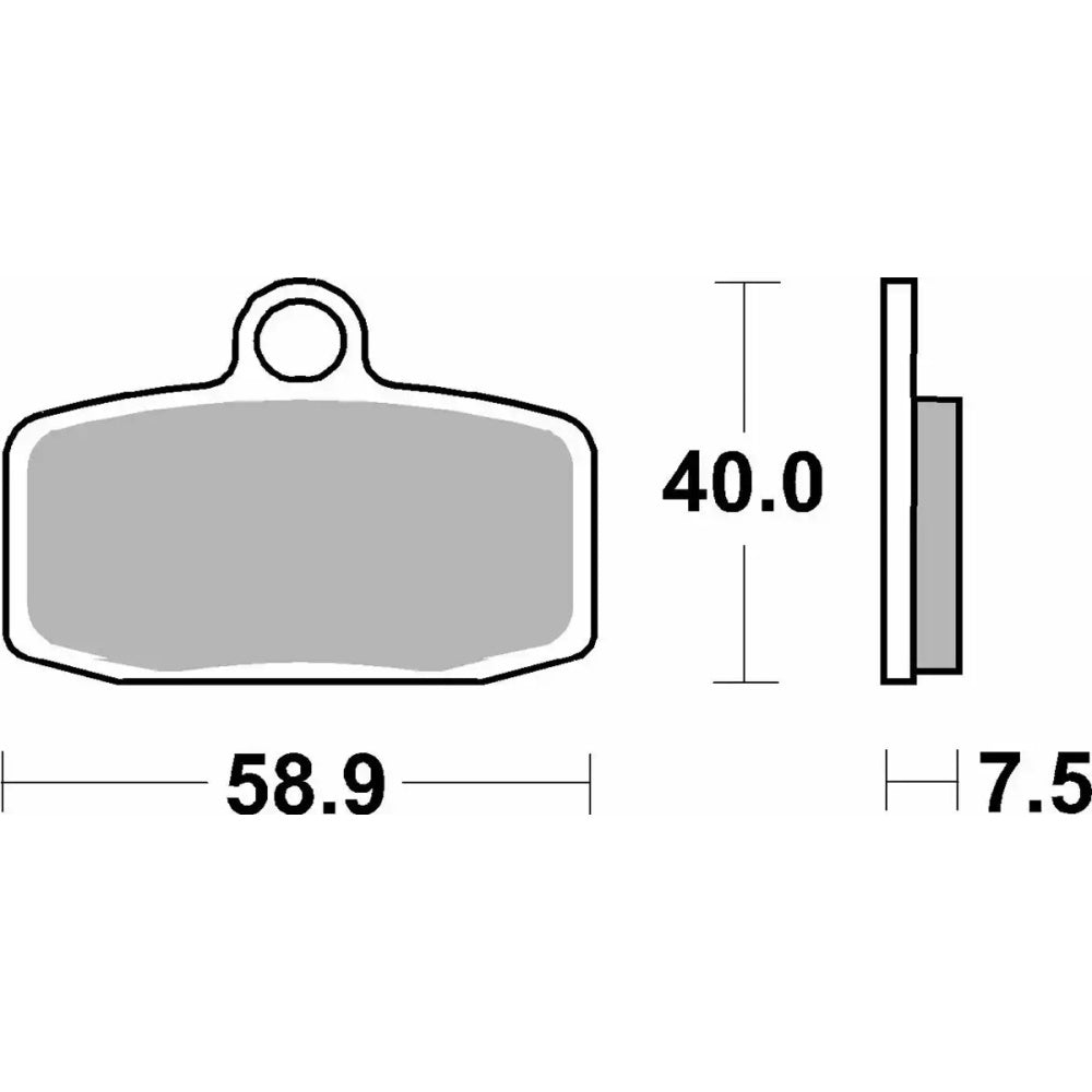 SBS 885RST Brake Pads Sinter Sport