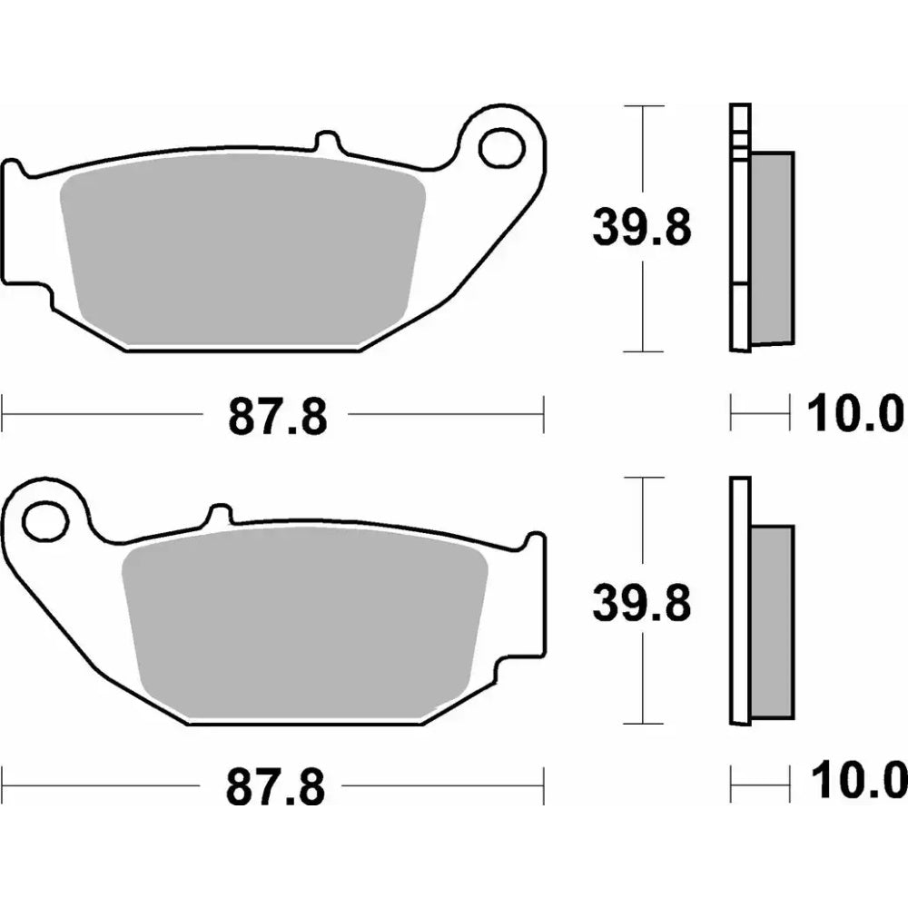 SBS 915SI Brake Pads Sinter
