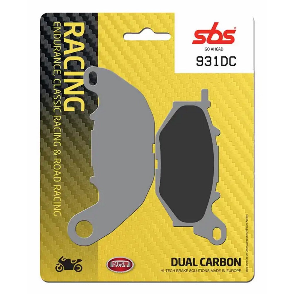SBS 931DC Brake Pads Organic Racing