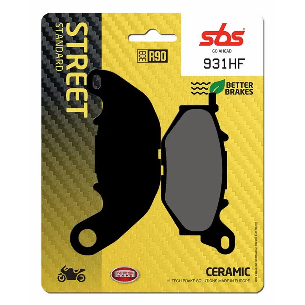 SBS 931HF Brake Pads Organic