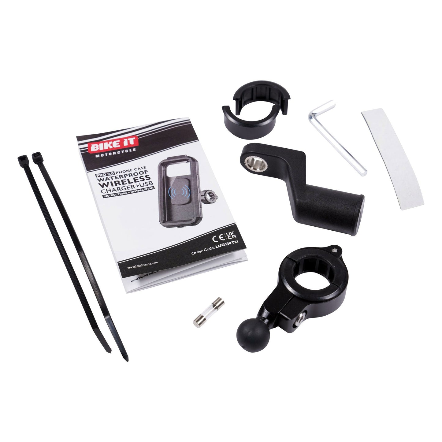 Bike It Pro2 Wireless Charger WP USB-C