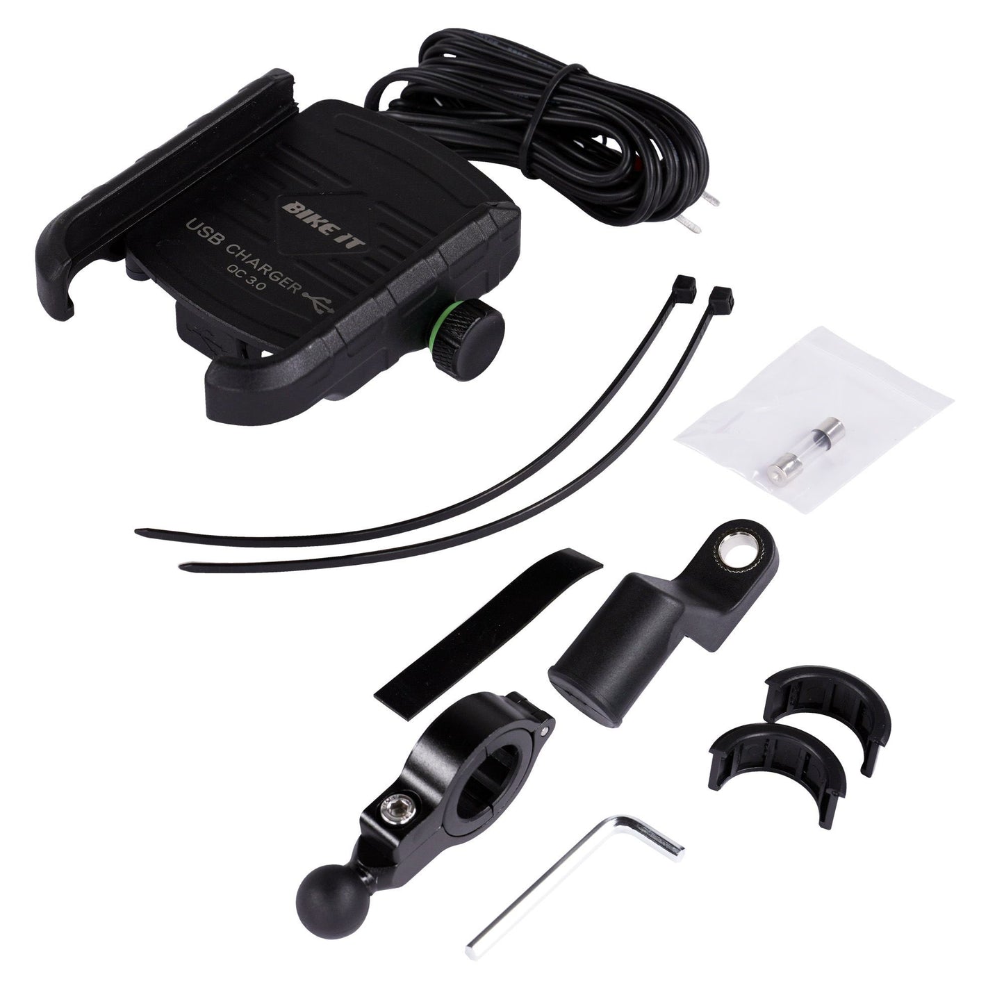 Bike It Pro2 USB Phone Charger Holder QC3.0