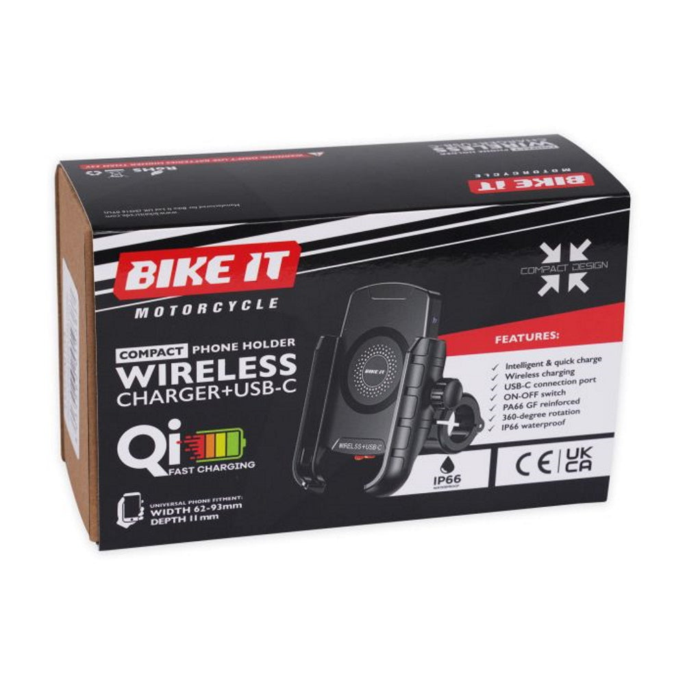 Bike It Pro2 Wireless Charger Holder USB-C