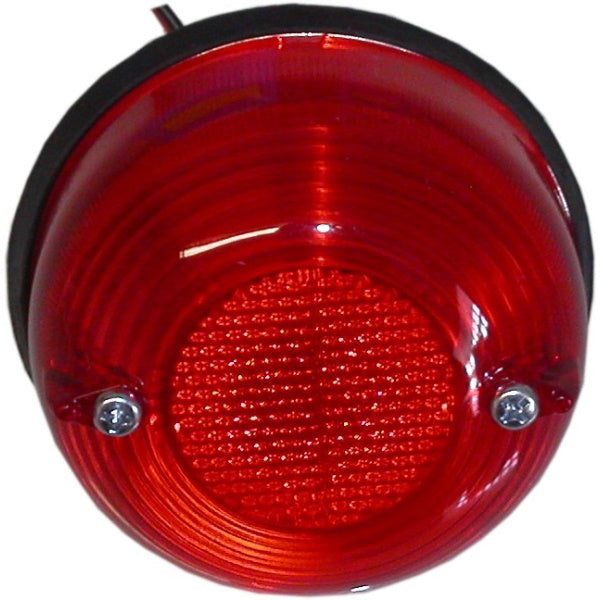 Universal Complete Rear Stop Light Taillight Round 3'