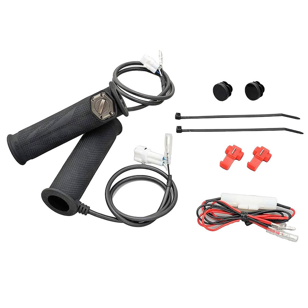 DAYTONA Heated Motorcycle Grips Built-In 3 Stage Switch 22mm (7/8) Open End