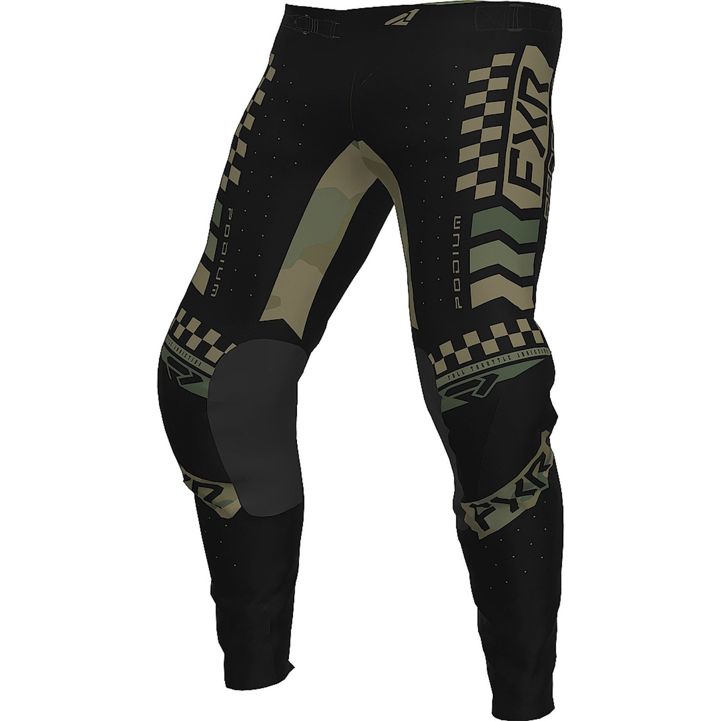 FXR Podium Gladiator Motorcross Pants 23 Camo 32