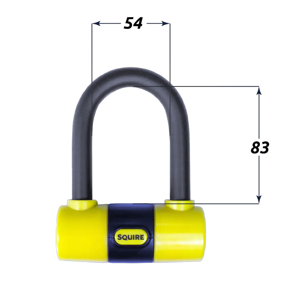 Squire Matterhorn Mini Disc Lock With Reminder Cable