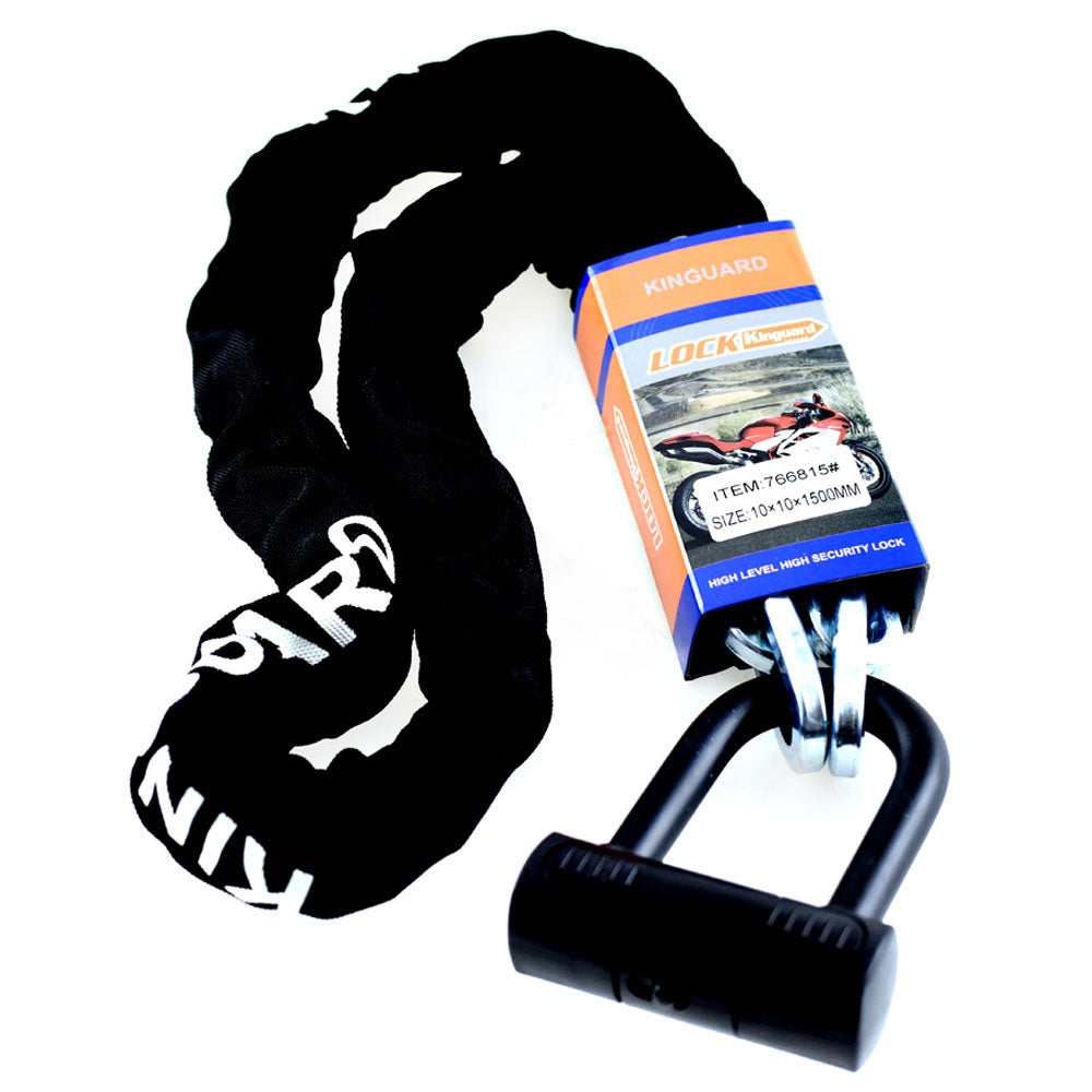 Kinguard Chain and Shackle Lock 1.5mx10mm