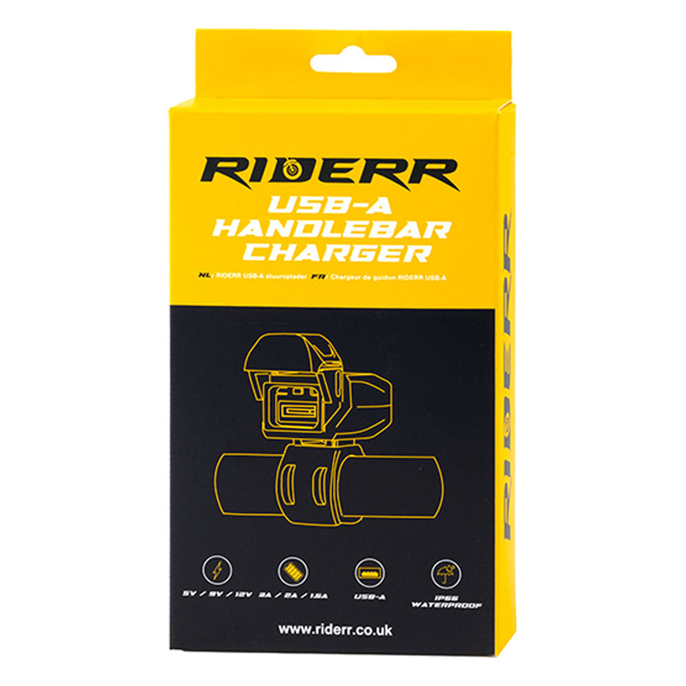 Riderr USB-A Handlebar Charger