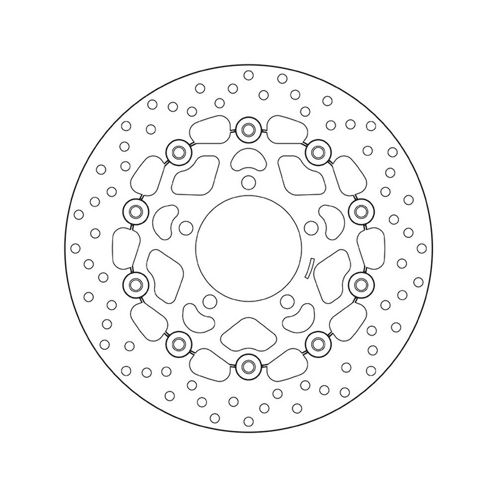 78B40815 Brembo Floating Front Brake Disc