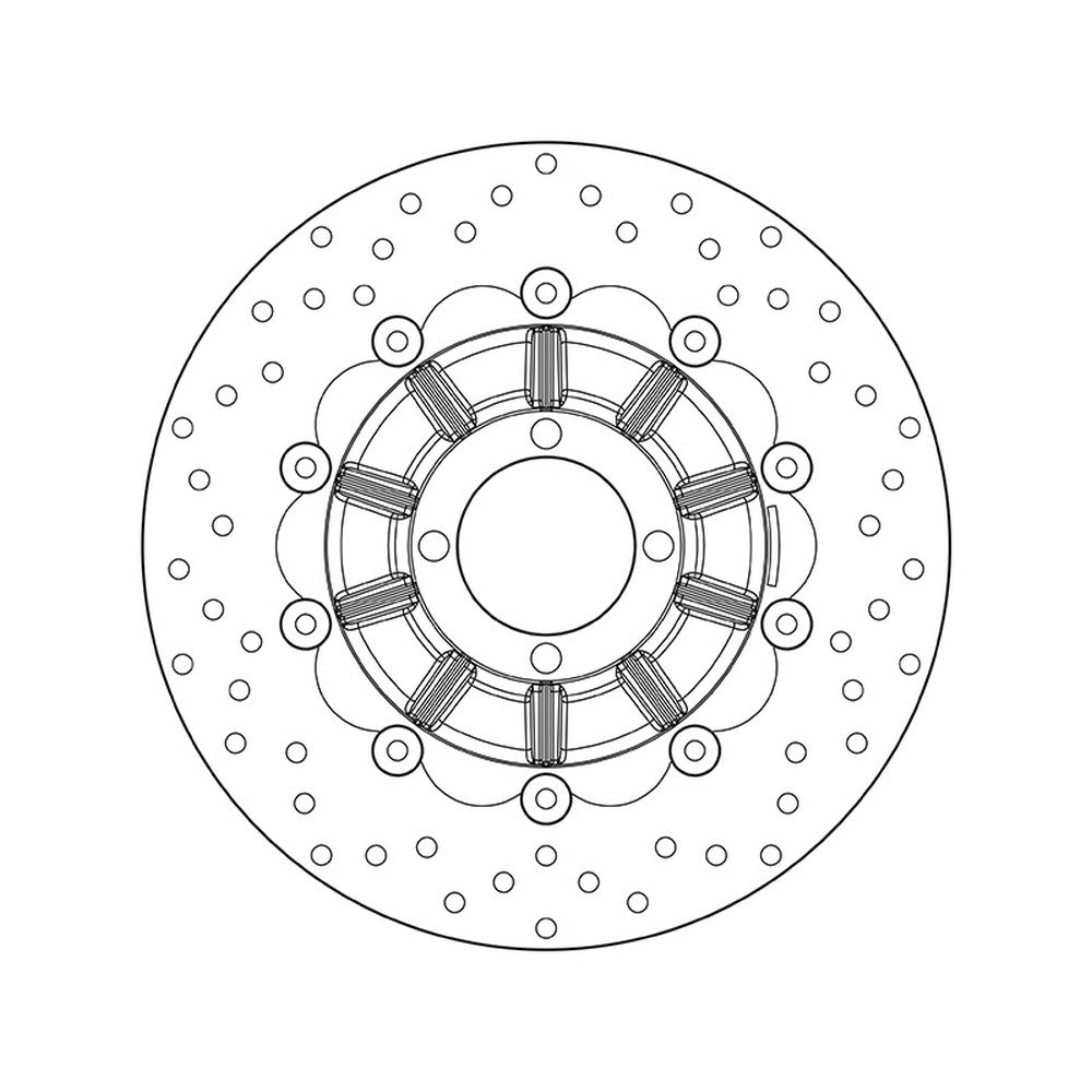 78B40816 Brembo Floating Front Brake Disc