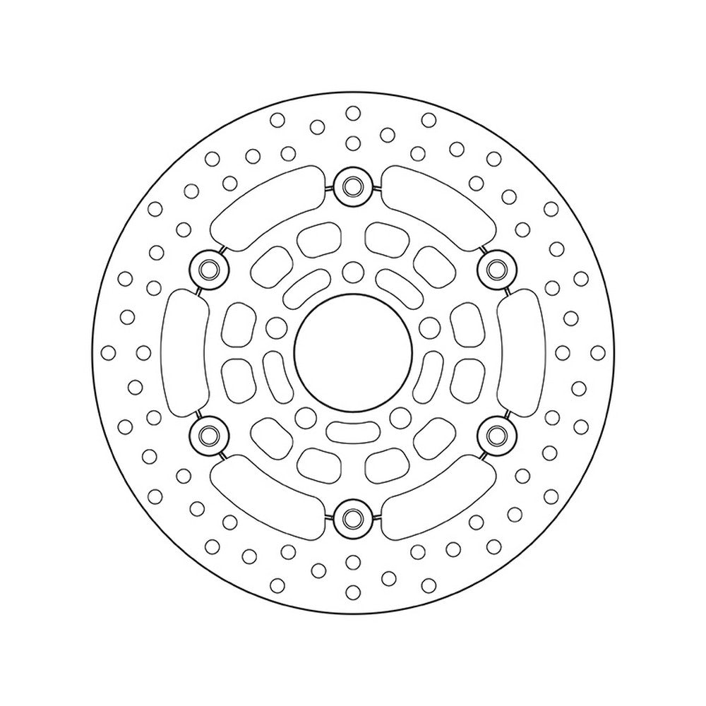 78B40819 Brembo Floating Front Brake Disc