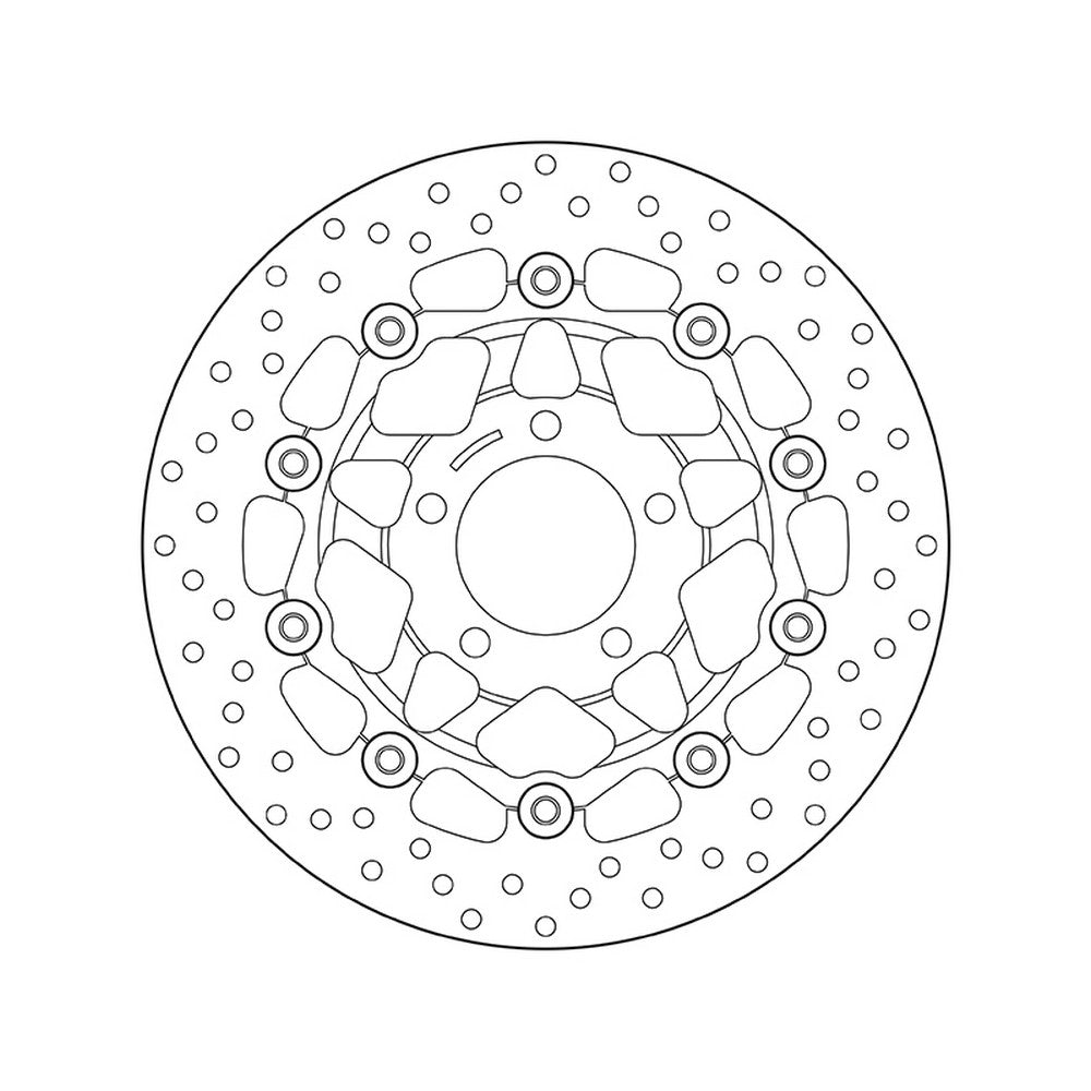 78B40820 Brembo Floating Front Brake Disc