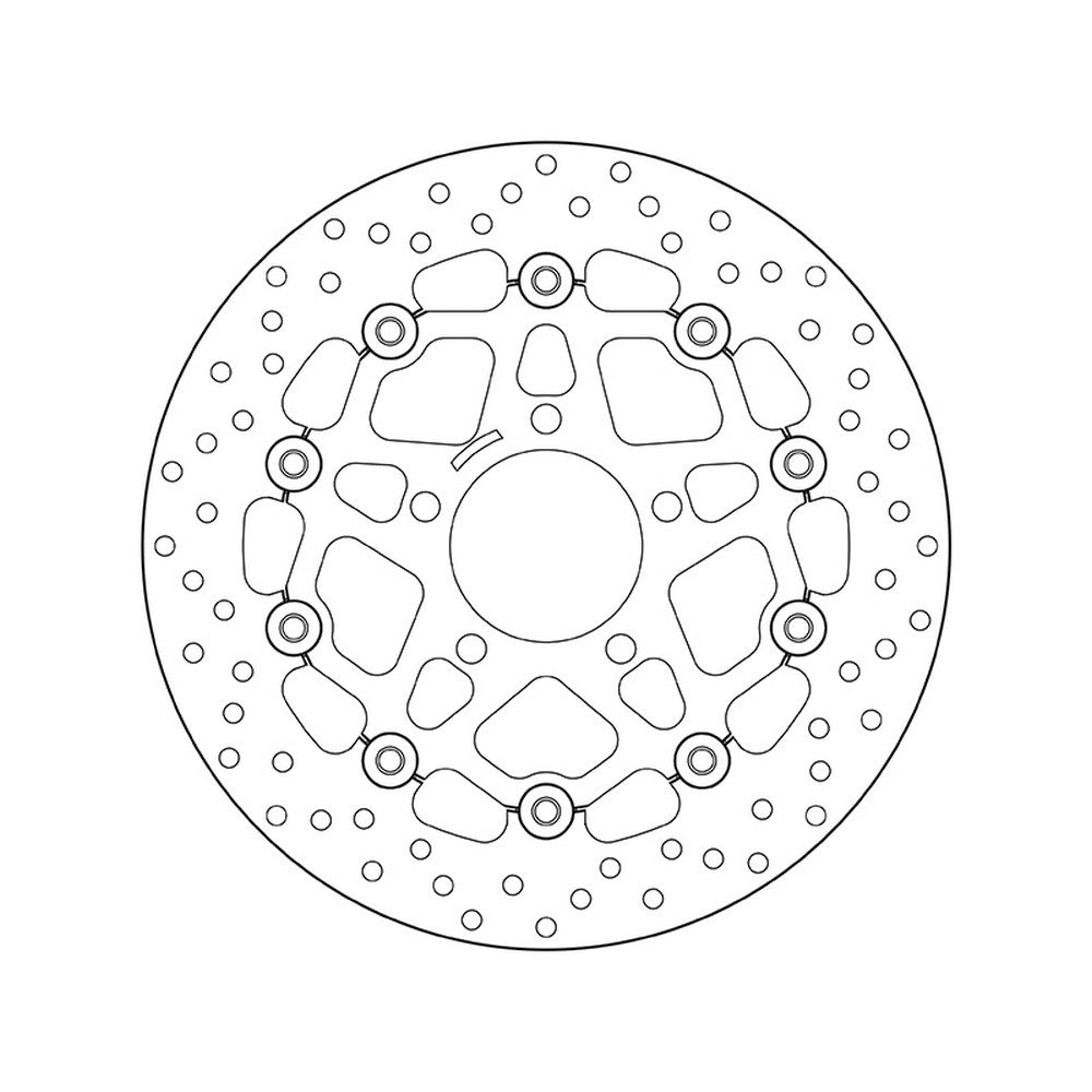78B40821 Brembo Floating Front Brake Disc