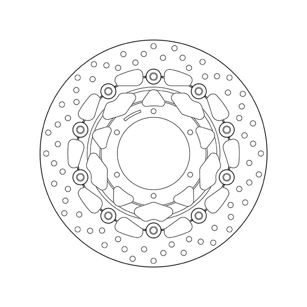 78B40823 Brembo Floating Front Brake Disc