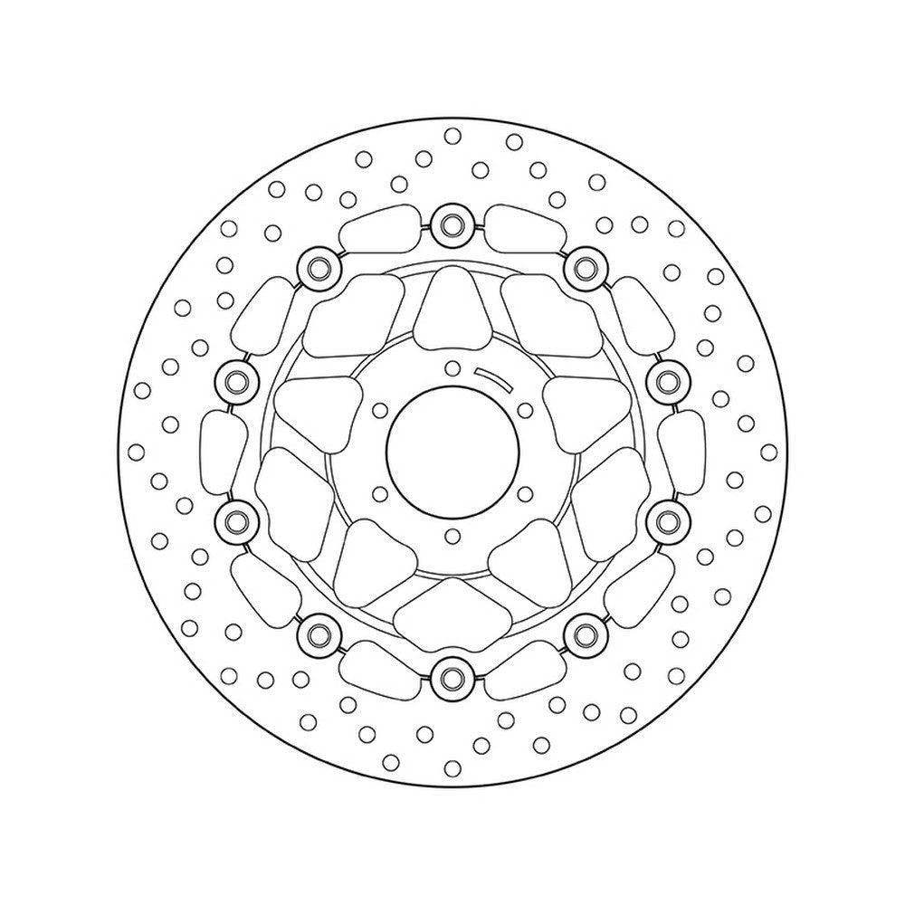 78B40826 Brembo Floating Front Brake Disc