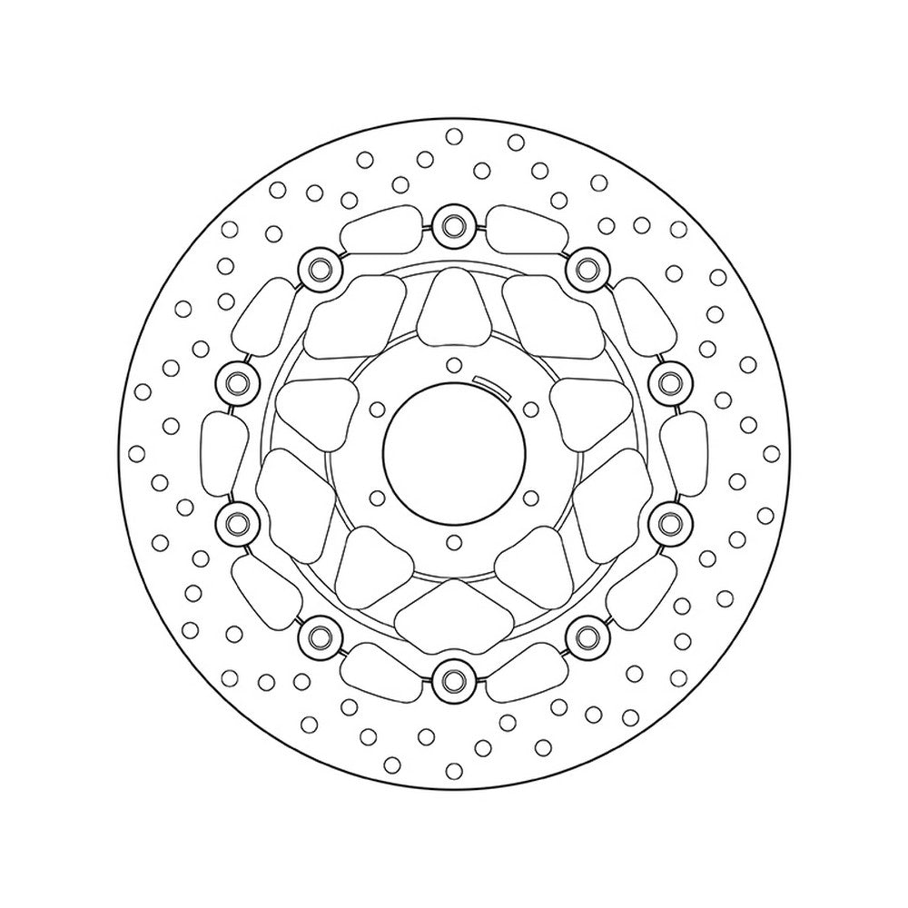 78B40827 Brembo Floating Front Brake Disc