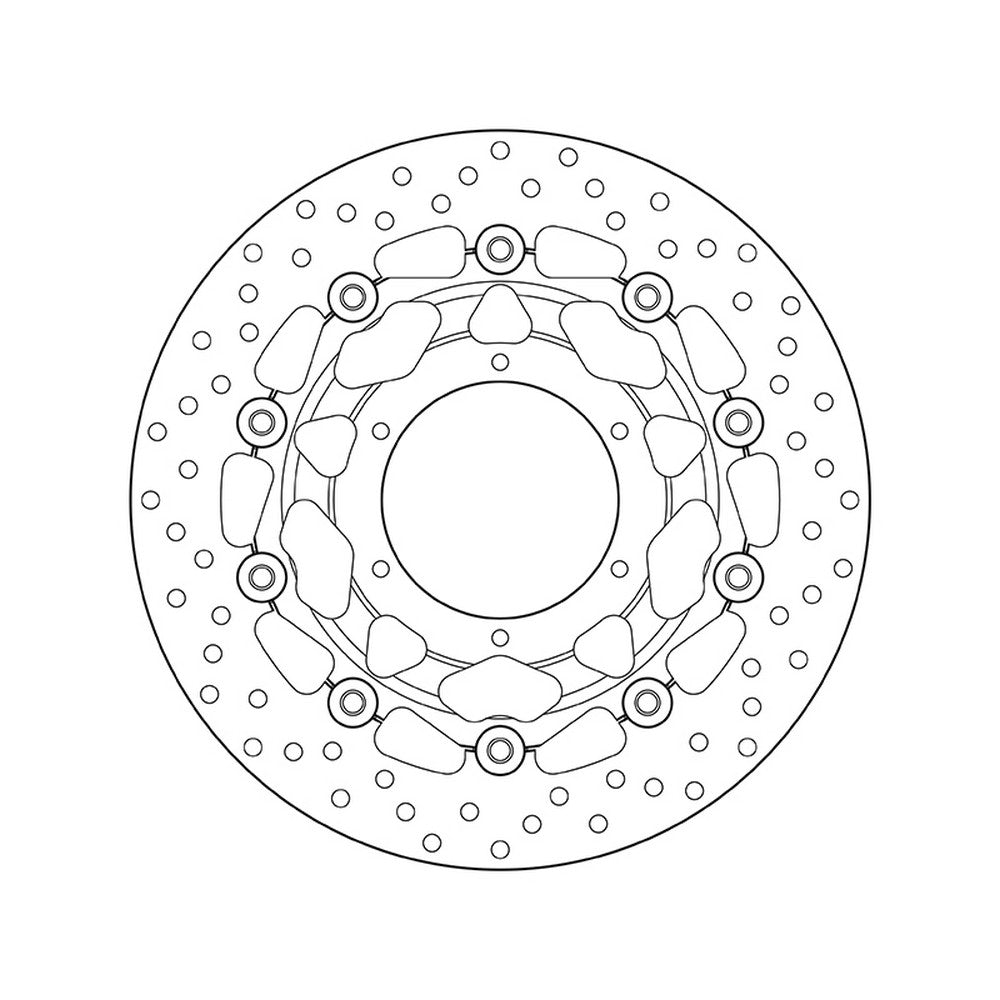 78B40838 Brembo Floating Front Brake Disc