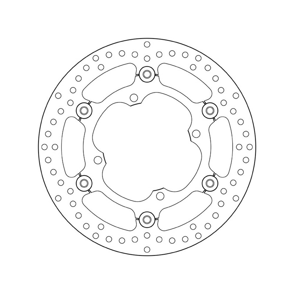 78B40844 Brembo Floating Front Brake Disc