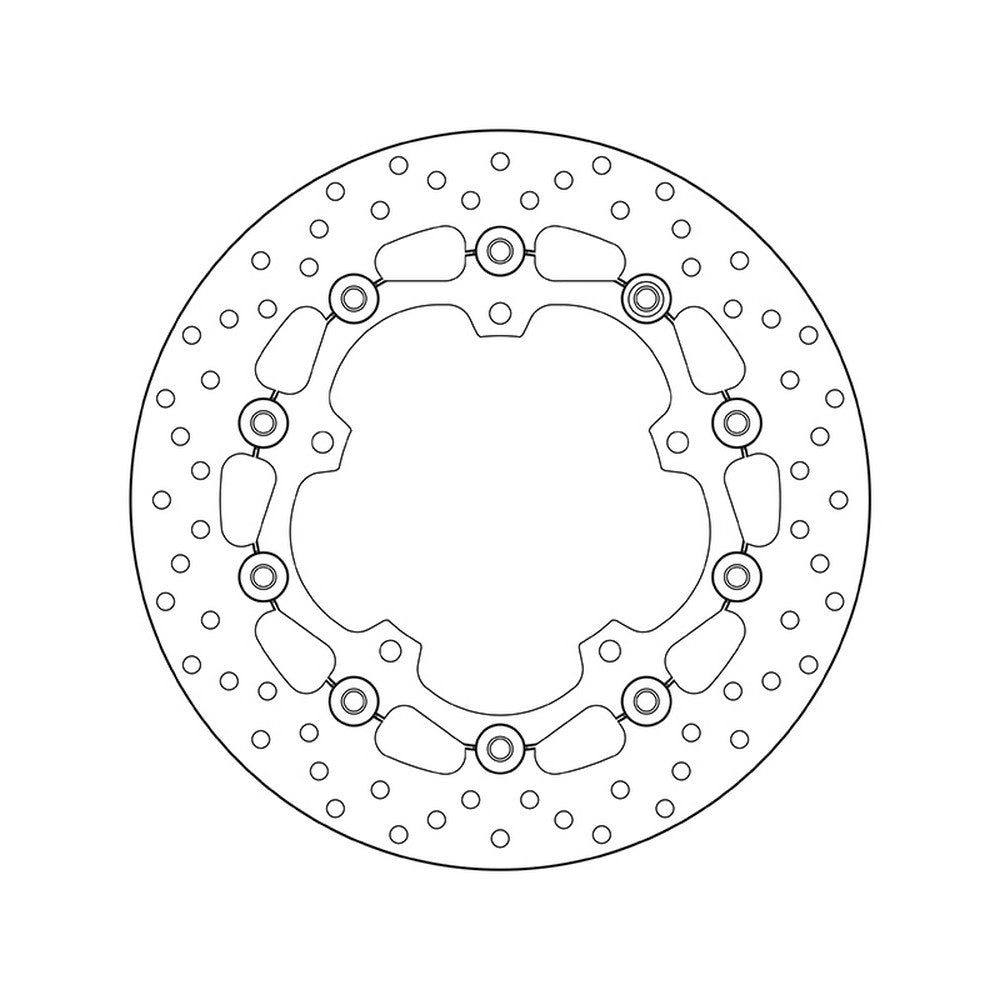 78B40849 Brembo Floating Front Brake Disc