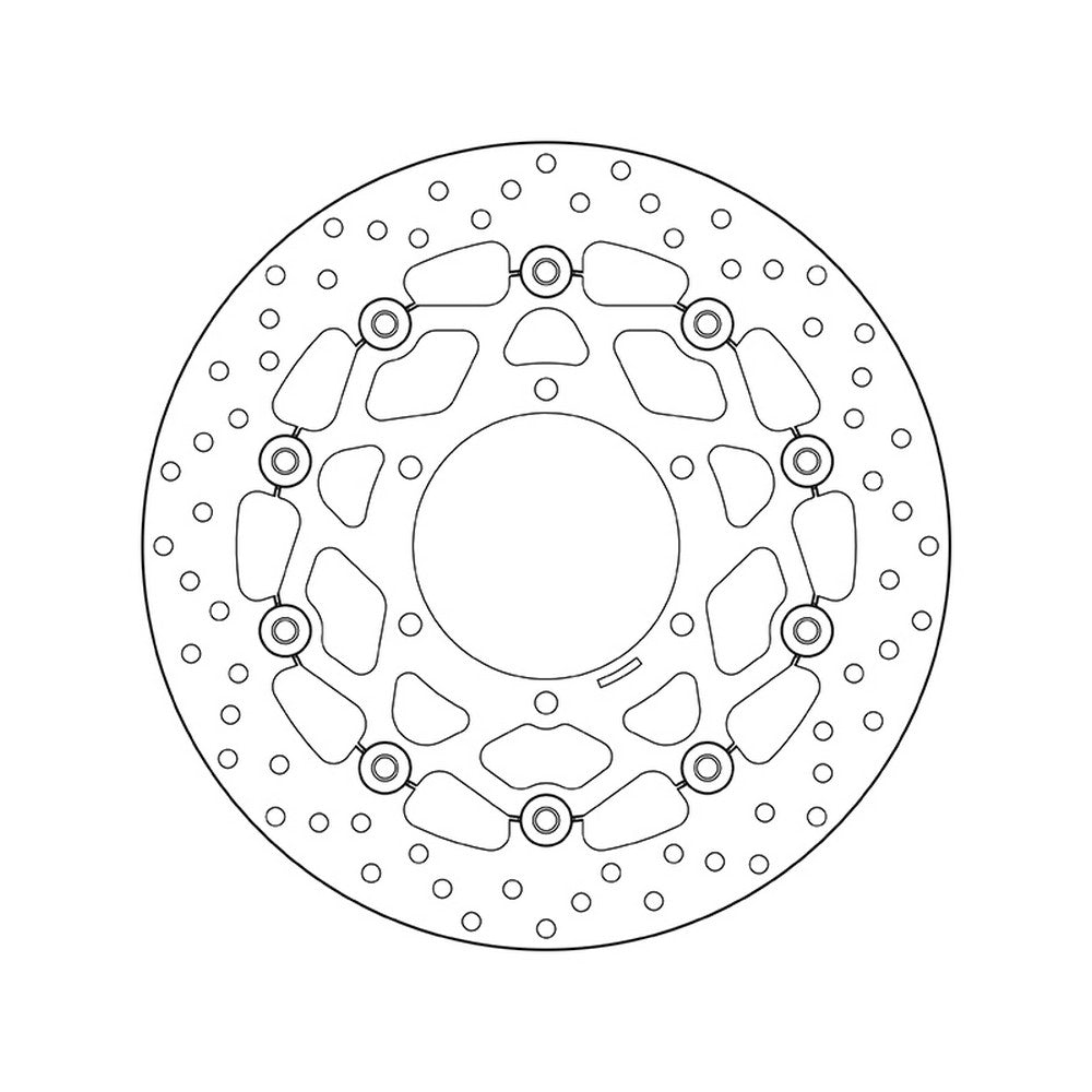 78B40863 Brembo Floating Front Brake Disc