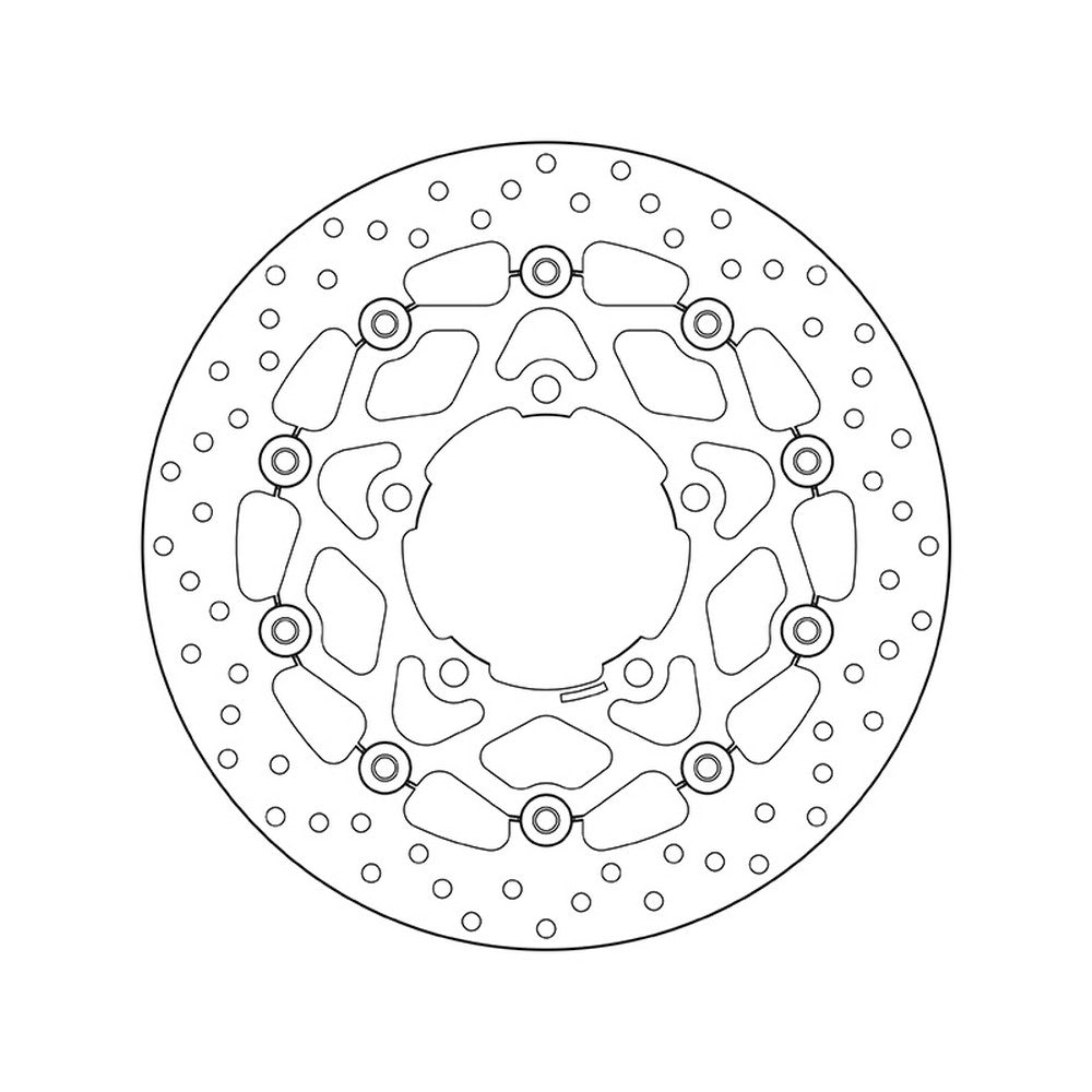 78B40864 Brembo Floating Front Brake Disc