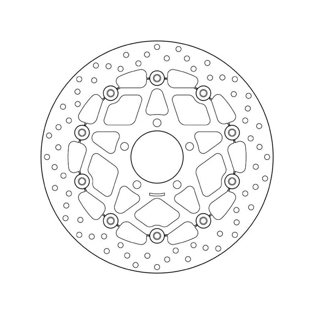 78B40865 Brembo Floating Front Brake Disc