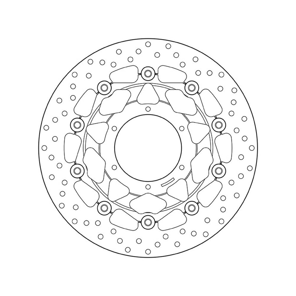 78B40867 Brembo Floating Front Brake Disc