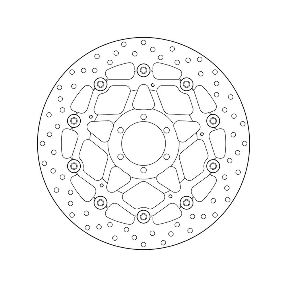 78B40870 Brembo Floating Front Brake Disc