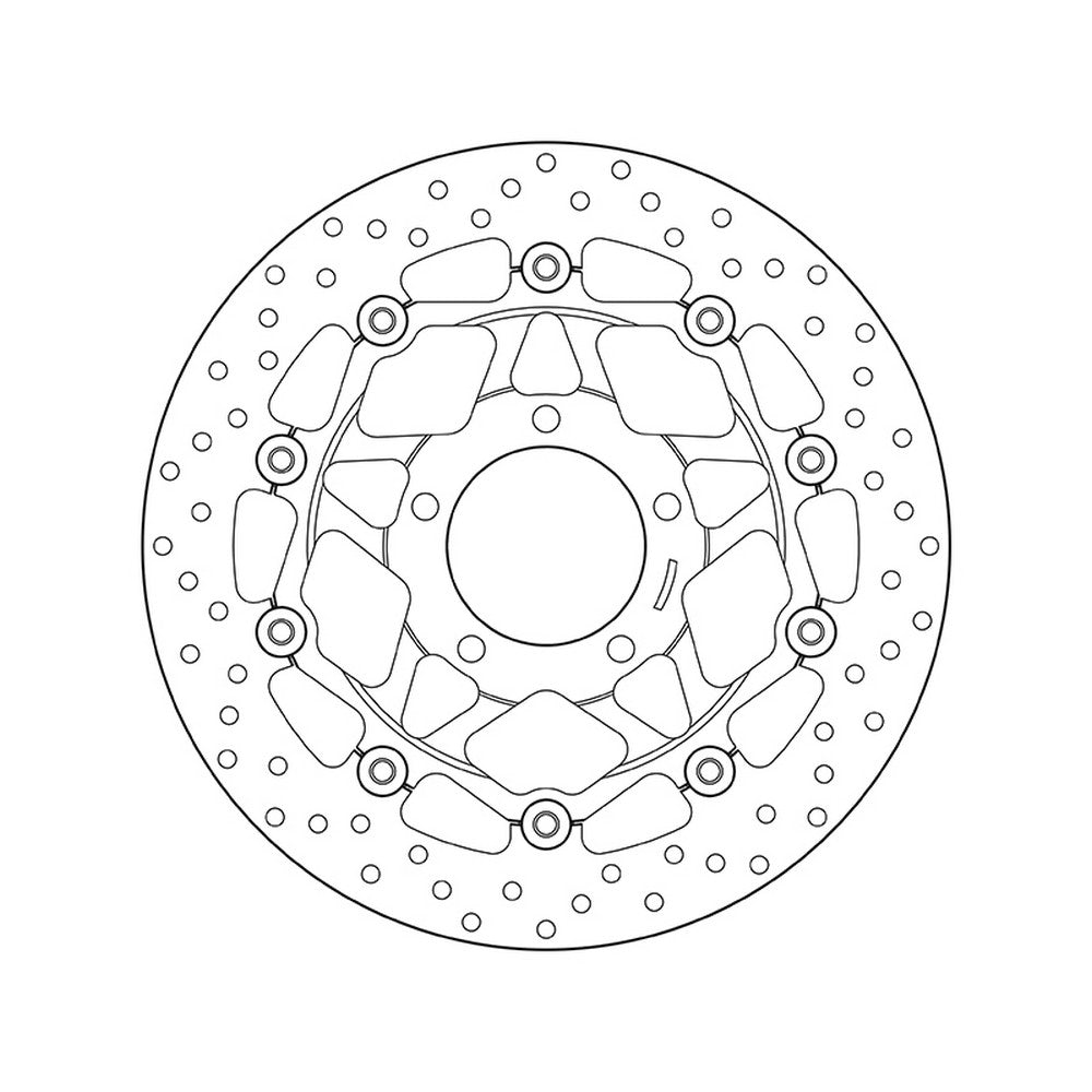 78B40873 Brembo Floating Front Brake Disc