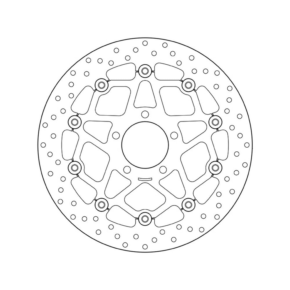 78B40875 Brembo Floating Front Brake Disc