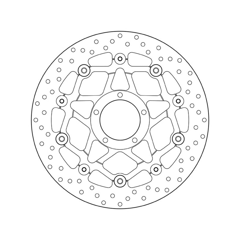 78B40886 Brembo Floating Front Brake Disc