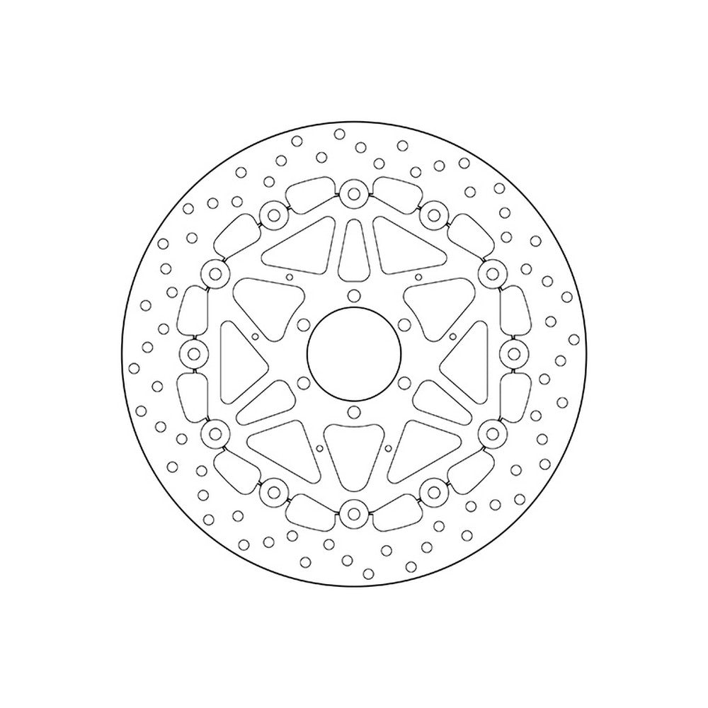 78B40888 Brembo Floating Front Brake Disc