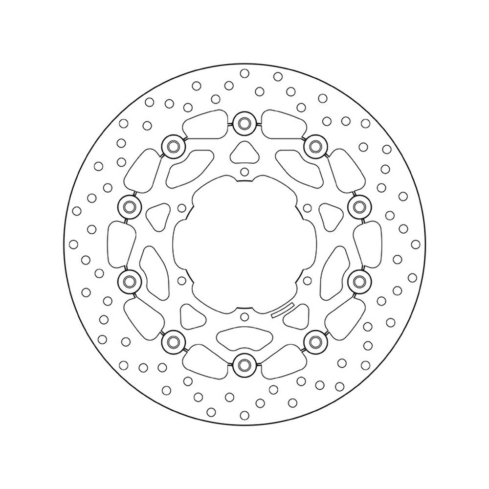 78B40896 Brembo Floating Front Brake Disc