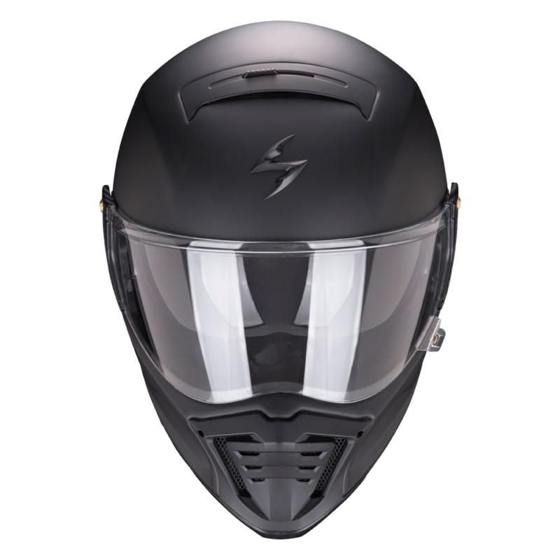 Scorpion EXO Fighter Matt Black Open Face Helmet