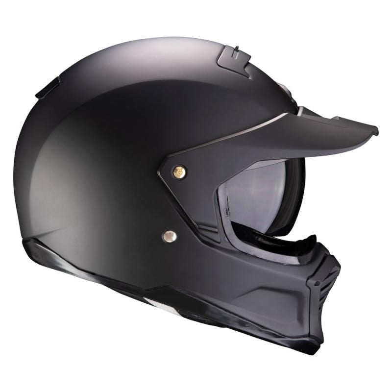 Scorpion EXO Fighter Matt Black Open Face Helmet