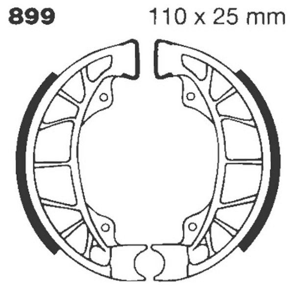 899 EBC Brake Shoes