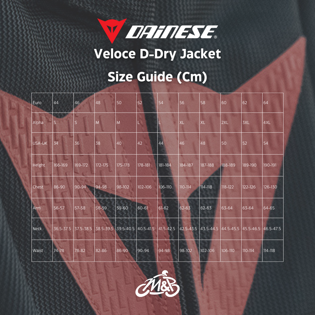 Dainese Veloce D-Dry Mens Jacket