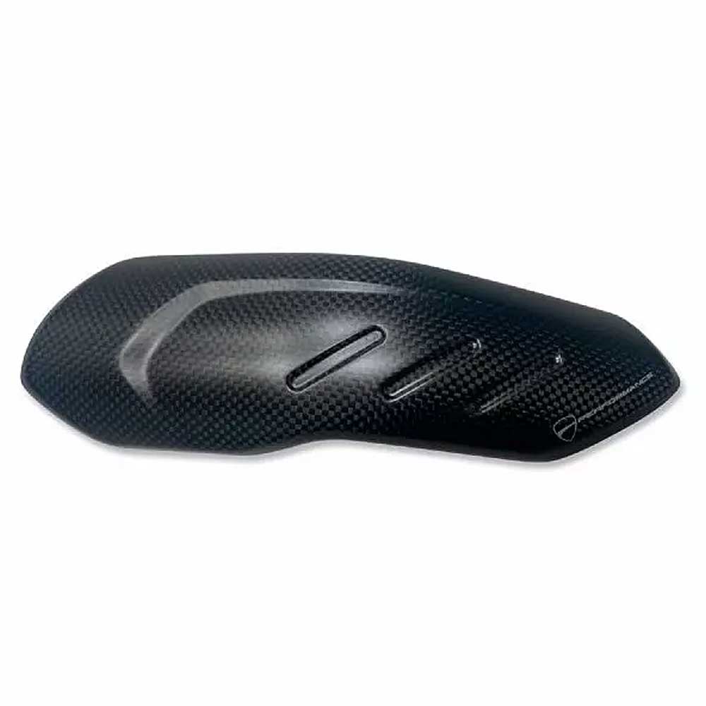Ducati Hypermotard 698 Carbon Fibre Exhaust Downpipe Heat Shield Guard