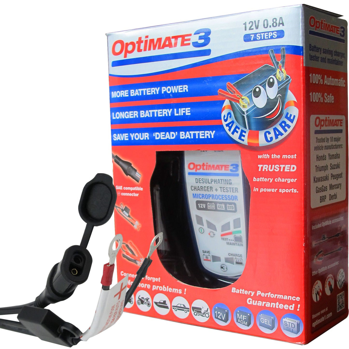 Optimate 3 Global 12v Battery Charger
