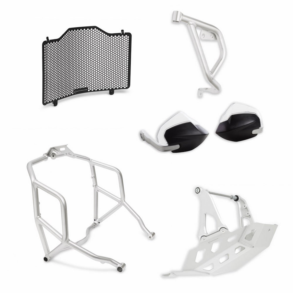 Ducati Desert X Off Road Skid Plate Handguards Kit Silver 97981203AA