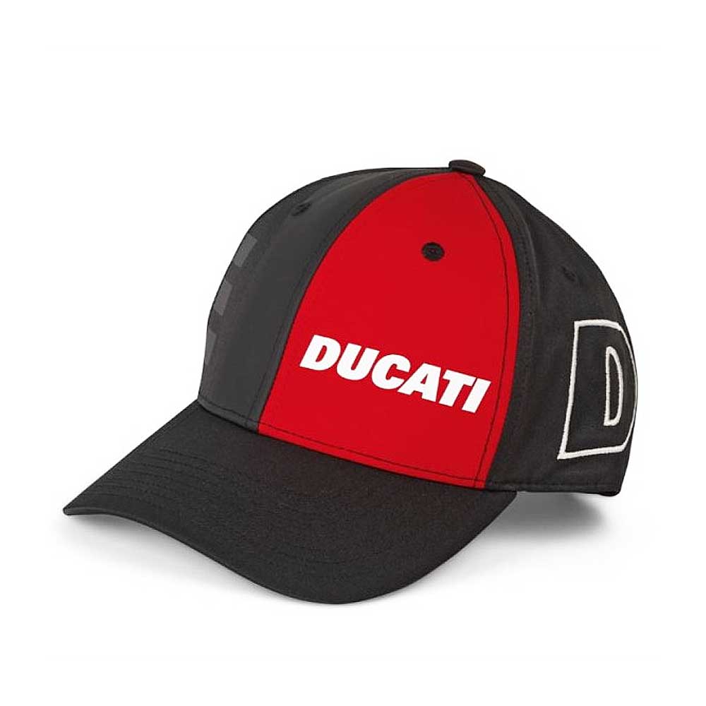 Ducati Explorer Black Red Cap