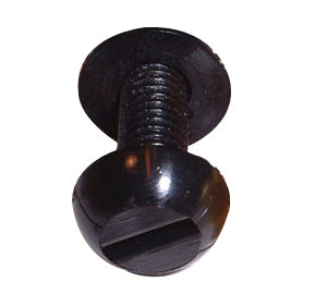 Number Plate Screw Black